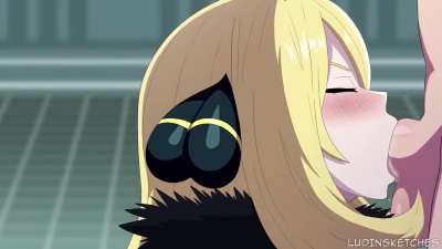 Cynthia Blowjob (LudinSketches)