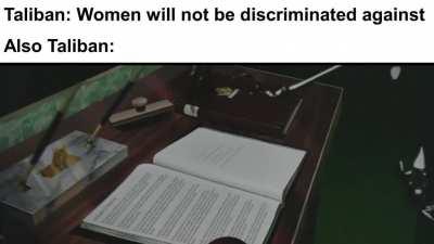 Can't discriminate if they are not people to begin with