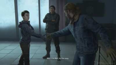 Why did Joel decide to risk his life and his brother’s life to help a woman he didn’t even know, someone he met by pure coincidence? Then he chose to trust her and her group, walked into a closed off place with them, turned his back on them, and even told