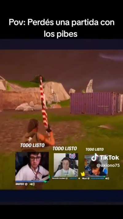 Italiano juega por primera vez al fortnite 