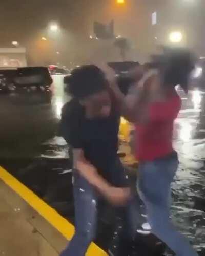 You know you are winning when somebody gotta jump in