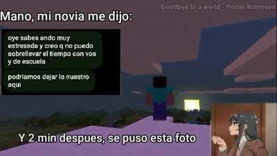 La puta madre María...