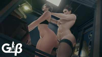 Excella x Ada (GeneralButch) [Resident Evil]