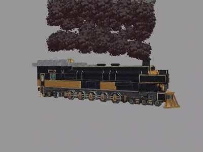 First attempt at making trains 