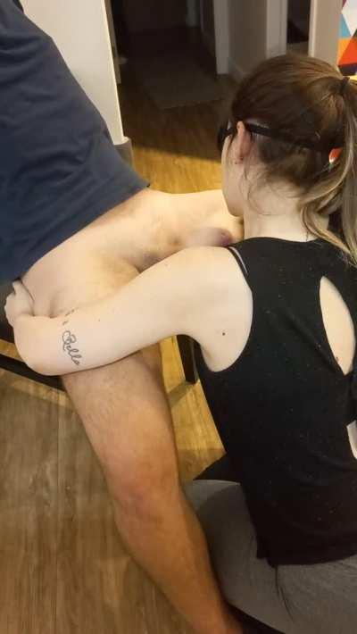 My super power is to make him cum so good