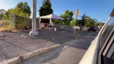 Alt Right Chud Doing Alt Right Things Like Destroying A Protest Medical Station
