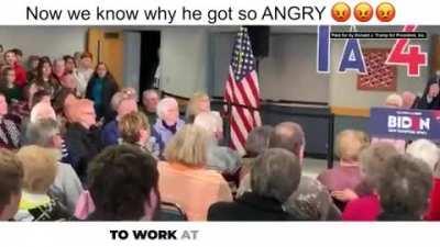 Now we know why Silent Joe got so angry!!