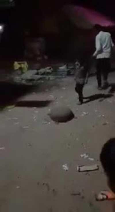 Just stand on the bowl. Nothing will happen to you. I promise.