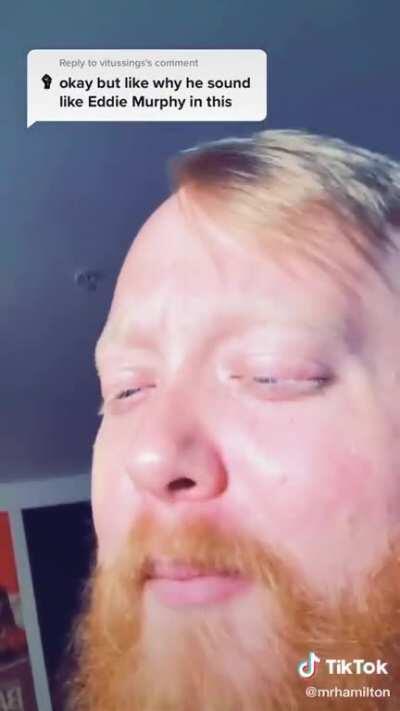 I've never tried doing Eddy Murphy before...