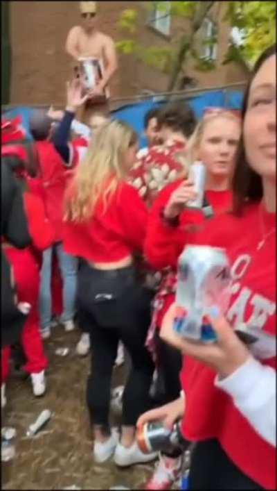 HMB interception by Ohio State Go Buckeyes!