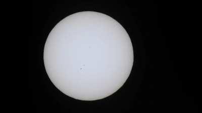 ISS Transit of the Sun on March 3, 2022
