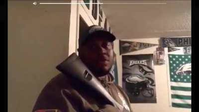 EDP445 shots the dog across the street