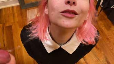 i always think i look cuter with a facial :)