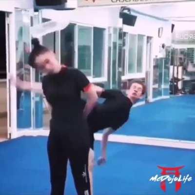 To impress a pretty girl