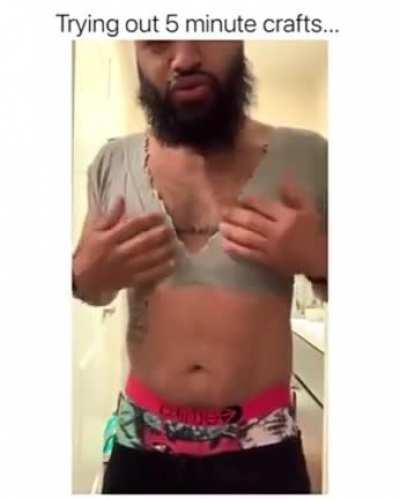 Trying a 5 minutes craft