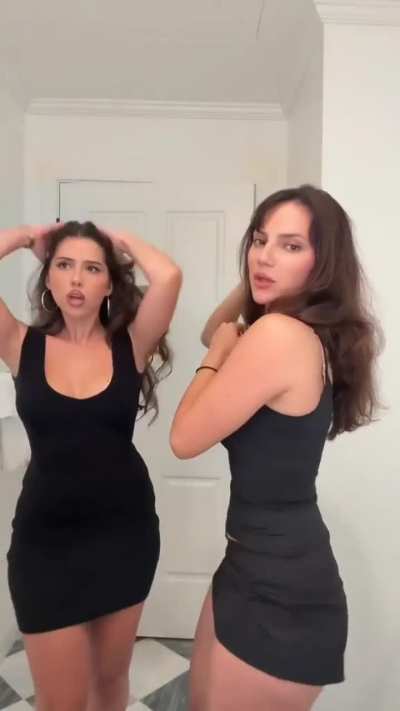 Dafne Keen and friend, which one?