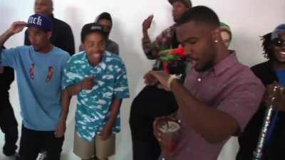 Frank kinda snapped on this