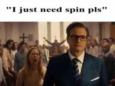 No spin for u
