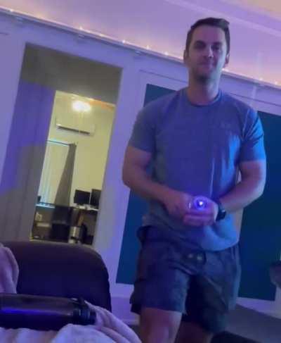 That’s a strong laser.😬