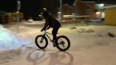 Snow was softer than expected