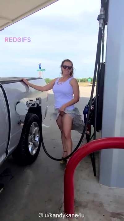 Windy days are even more fun without panties