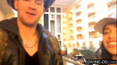 Victoria June's Behind The Scenes Sex With Sam Shock