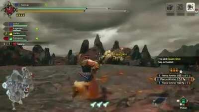 Rajang decided to teach my friend a lesson about who owns the sky!