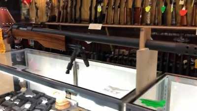 “Big Bertha” single shot Bolt-action 50. BMG. (Blursed)