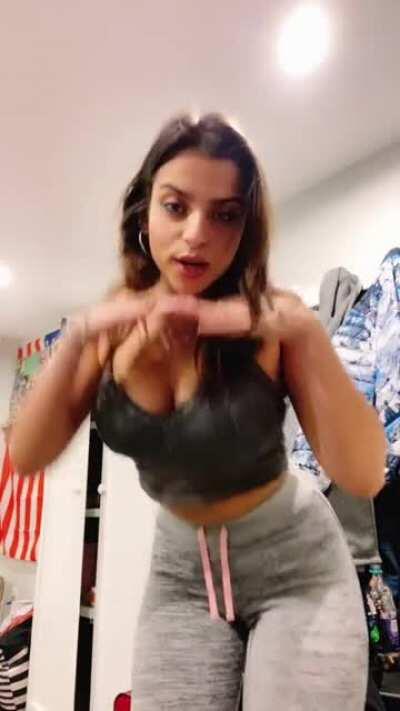 She loves shaking it