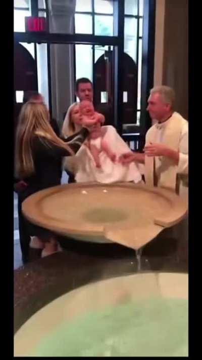 The look on the baptist face after it happened :/