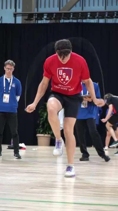 The fastest jump ropers in the world are competing this week!
