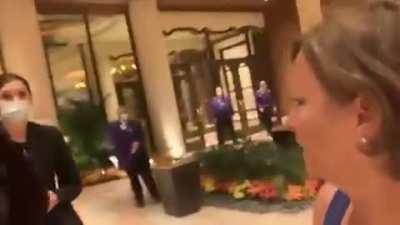 Entitled Karen Live Streams Getting Kicked out of a Casino After Refusing to Wear Mask