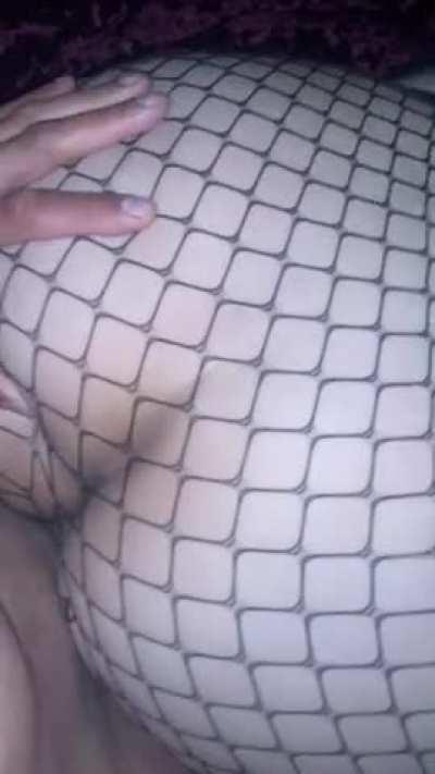 Fishnets and a fat ass, name a better duo