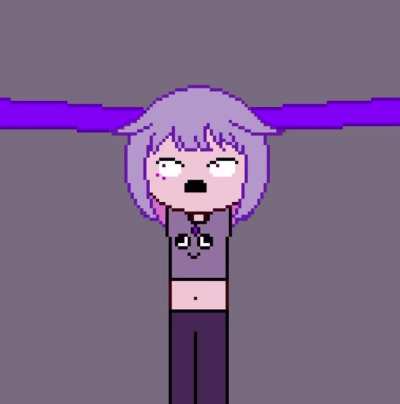 Biboo gets a raspberry (animated by me)