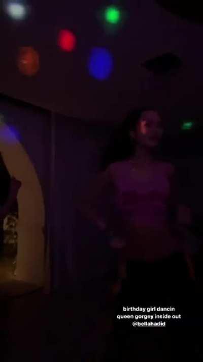 Partying with Dua Lipa