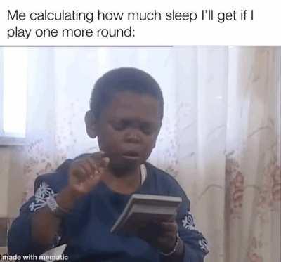 4 hours of sleep it is