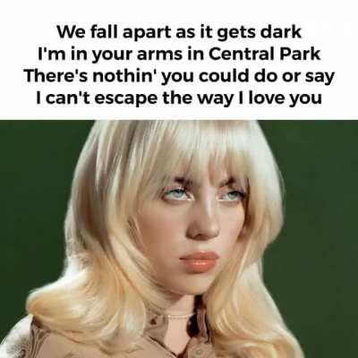 billie is the songwriter of the generation