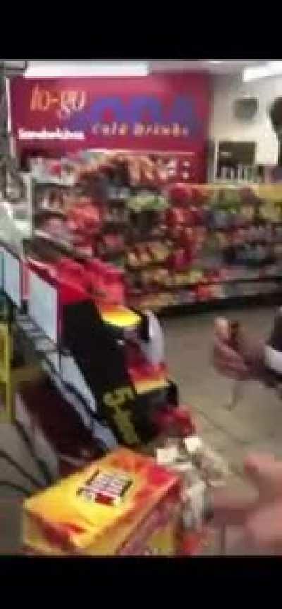 WCGW if I’m a racist and puts my hands on someone