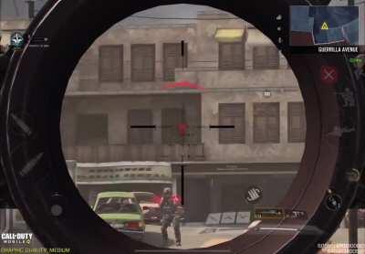 Sauce: the cat. You know what cat I'm talking about. Snipers are done.