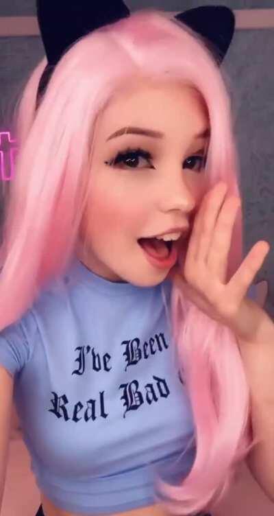 Someone finally showed tits @belledelphine