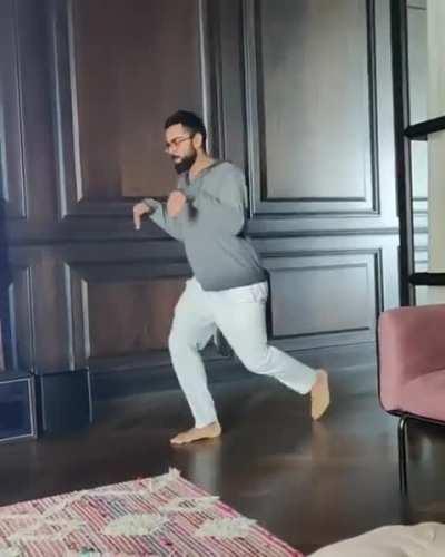 Virat Kohli forcing his way into the Indian T20I side be like...