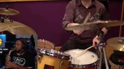 Jammin' to the iconic Infinite Azure