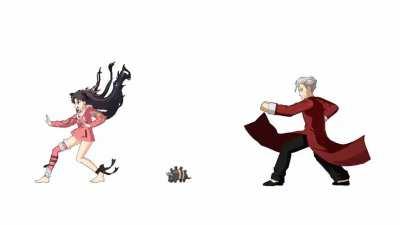 Rider Ishtar has some similar attack animation as Li Shuwen because her vessel Rin Tohsaka was taught Bajiquan by her former mentor Kotomine Kirei, who's also a Bajiquan martial artist.