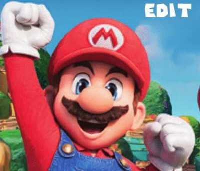 Movie Mario With Game Accurate Proportions