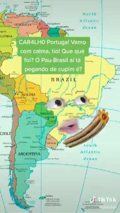 Estás sempre a gozar