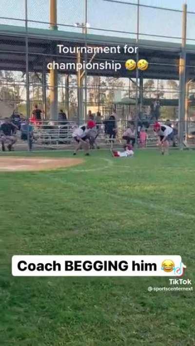 Why is it always kids baseball?