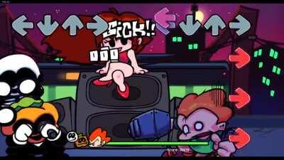 Pico vs Spooky Boys. Epic gamer moment