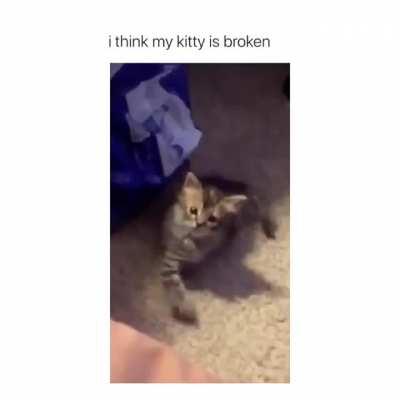 Just saw this and AWWWWW poor little dummy