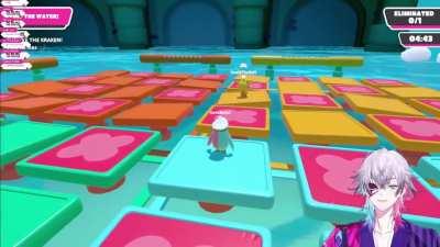 Bettel's hilarious win in Fall Guys