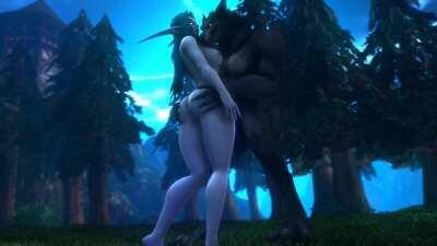 Night Elf & Worgen (noname55)
